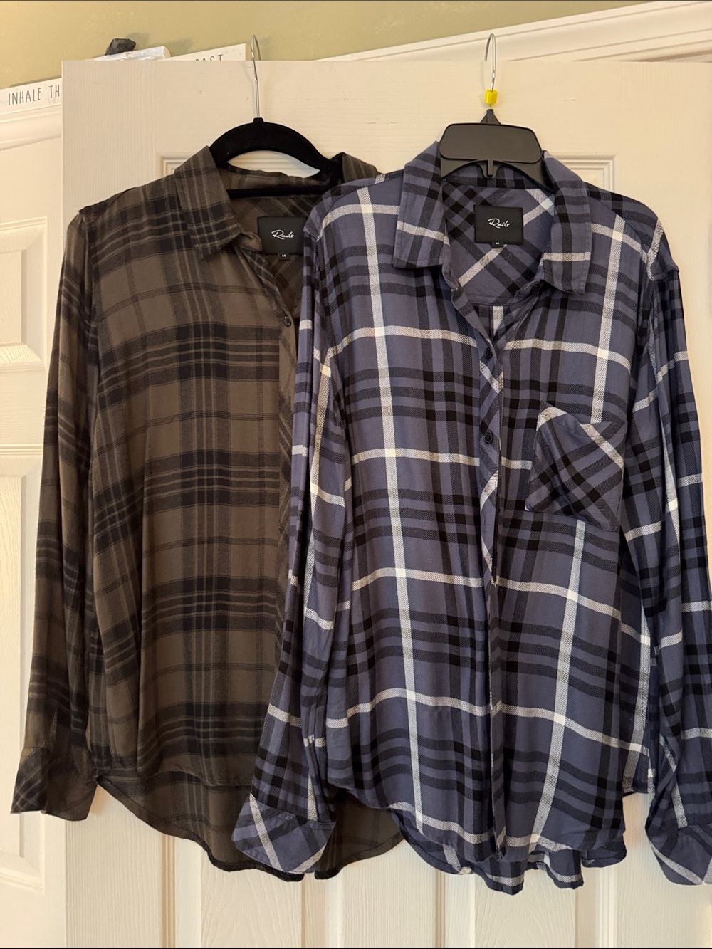 Rails rayon button down shirts medium bundle